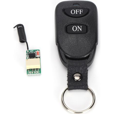 Télécommande sans fil 12V 5V 6V 9V Module Récepteur Émetteur Longue Portée Portail Garage Usage Intérieur Extérieur (1/5)