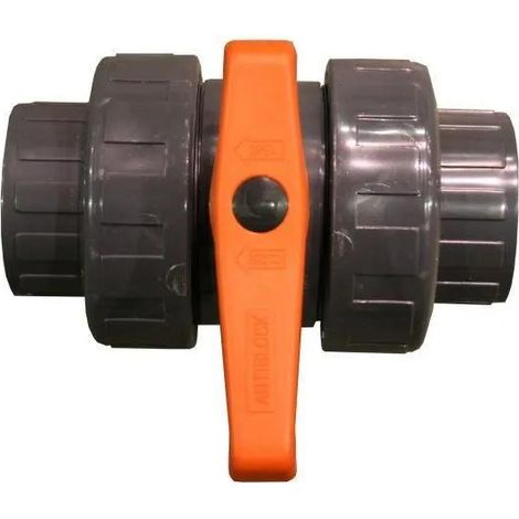 Valvola di non ritorno Gre-Pools PVC Ø50 mm nera PN10