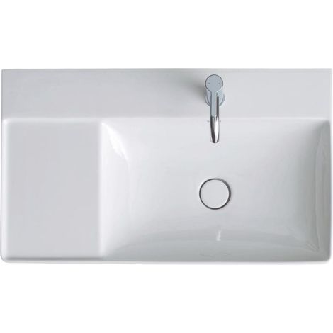 Duravit DuraSquare Möbelwaschtisch, 80x47cm, 1 Hahnloch, ohne (1/5)