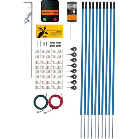 Kit Recinzioni Elettriche per Animali Domestici e Giardino 80 cm con Elettrificatore M35 da 230V GALLAGHER (1/3)