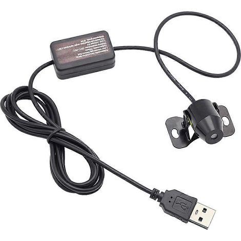 Mini projecteur laser LED USB pour voiture, éclairage d'ambiance étoilé, musique et télécommande, lampe de plafond pour véhicule (1/5)