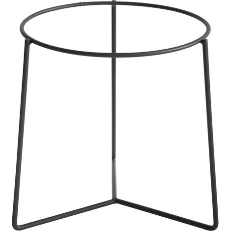 Porte-Plantes Tripode Métal Anthracite 38x36 cm – Made in France Louis Moulin (1/3)