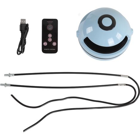 Corde à sauter innovante avec écran LCD, jeu mains libres pour enfants et fêtes familiales, modèle bleu. (1/5)