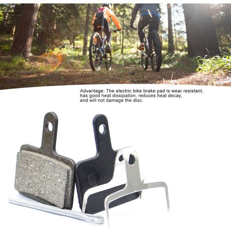 (Exclusivité Chili) (Aucun échantillon requis, traitement uniquement) 5 paires de plaquettes de frein semi-métalliques en résine pour VTT, freins à disque à huile semi-métalliques en résine, plaquette (1/5)