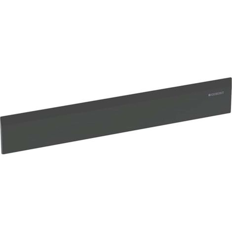 Geberit - Conjunto para desagüe de ducha en pared, tapa de plástico, negro mate 154.335.14.1 (1/2)