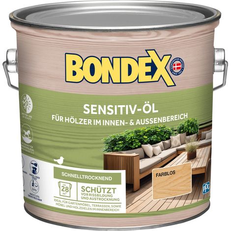 Bondex Wetterschutzöl 2,5 L farblos