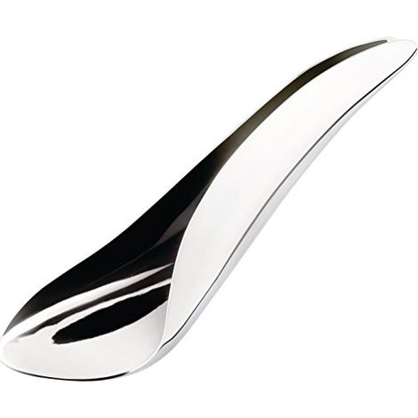 Alessi Tèo Cucchiaio per tè o Tisane in Bustina, Acciaio Inossidabile, Argento (1/4)