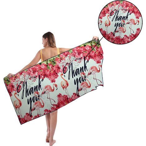 Toalla de playa de microfibra de secado rápido con bolsa de transporte, ultra absorbente, resistente a la arena, ideal para niños, adolescentes, adultos, viajes, gimnasio, camping, piscina, yoga, acti