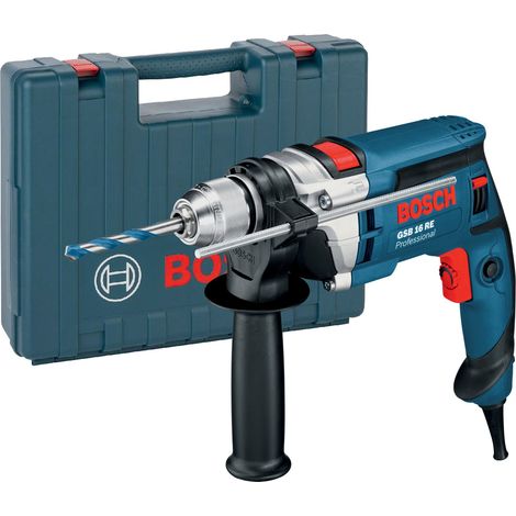 Trapano Avvitatore a Percussione 750 Watt 2800 Giri/Min - 0.601.14E.501 GSB16RE (1/2)