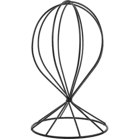 Porte-perruques en métal, porte-chapeaux, présentoir, étagère à chapeaux (1/5)