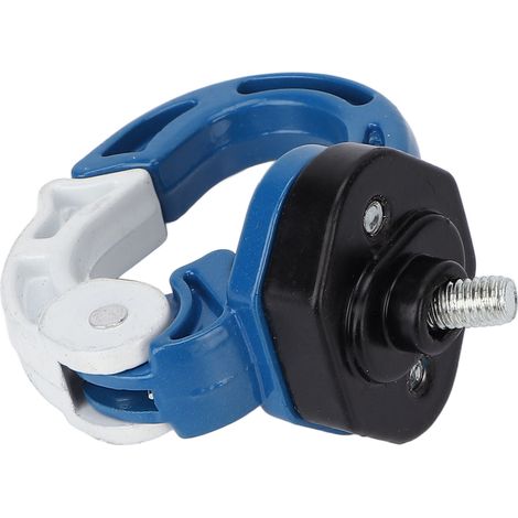 Motorrad-Frontgepäckträgerhaken, Gepäckträger, Helmhalterung, Taschenhaken, Aluminiumlegierung, 12 kg Tragfähigkeit für Elektroroller (blau und weiß) (1/5)