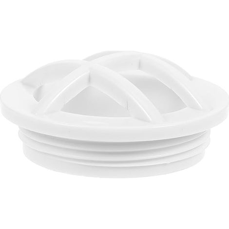 UKCOCO Grille d'Entrée Murale pour Piscine, Crépine d'Aspiration Raccord 1,5 Filetage, Accessoire Piscine Tubulaire et Filtration, Adaptée en Extérieur (1/5)