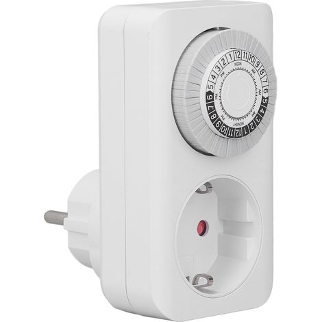 Presa intelligente, presa intelligente con telecomando, funzionamento da 30 minuti a 24 ore, 50 Hz, per la casa.