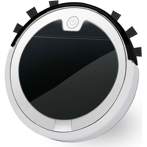 Aspirateur robot 1000Pa – Silencieux 55dB – Nettoyage sols durs et tapis à poils ras – Technologie de détection intelligente (1/5)