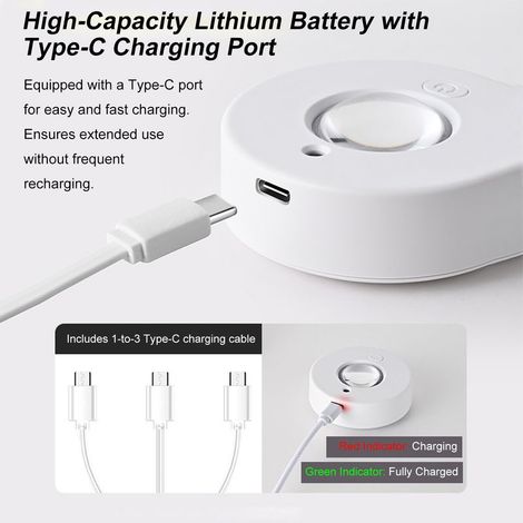 Lampe de placard magnétique à LED, éclairage inférieur avec télécommande, ampoules C œil de chat rechargeables, température de couleur réglable, minuterie 15/30/60 minutes. (1/5)