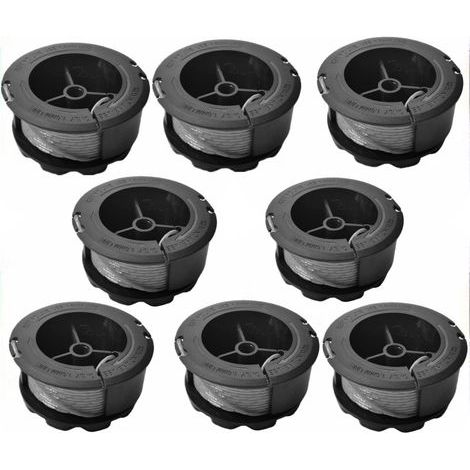 8 Spulen Rasentrimmerfaden, passend für Bosch UniversalGrassCut 18 18-26 18-260, Spulenproduktnummer F016800570 (Länge: 6 m, Durchmesser: 1,6 mm) (1/5)