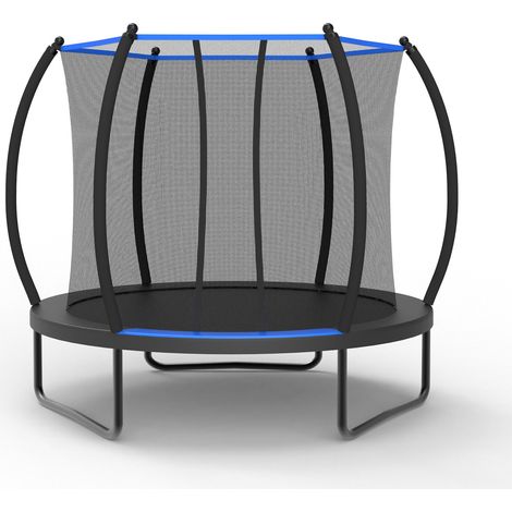 Trampoline extérieur 7,5 pieds avec filet de sécurité et échelle, trampoline récréatif pour enfants (1/5)