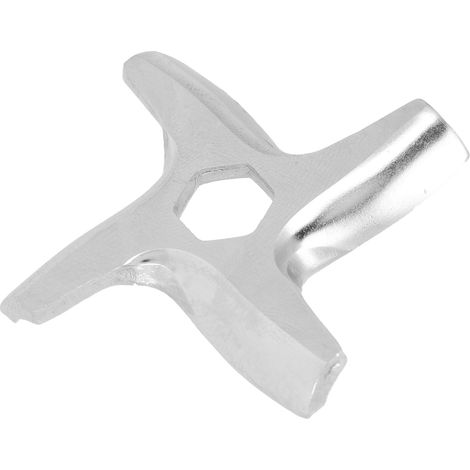 Lame de broyage en forme de croix, disque de hachoir électrique, accessoire pour hachoir à viande (1/5)