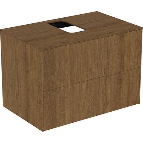 IDEAL STANDARD T3941Y5 Meuble sous-lavabo WT Conca, 2 tiroirs (1/2)