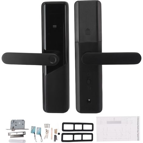 de porte intelligente avec sécurité par empreinte digitale