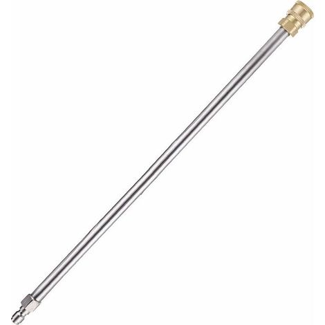 Baguette dextension pour nettoyeur haute pression, lance pour nettoyeur haute pression, 43,2 cm, 6,35 mm, connexion rapide (1/5)