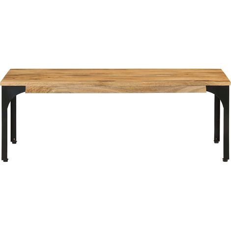 Maison Exclusive - Tavolino da Salotto 100x55x35 cm in Legno Massello di Mango (1/5)