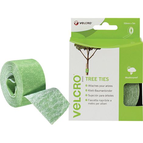 VELCRO Brand 60201 VELCRO Brand ONE-WRAP Tree Ties 50mm x 5m Green VEL60201 (1/2)