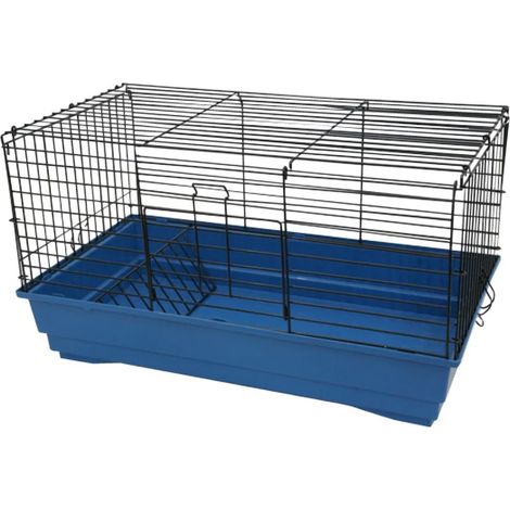 Gabbia cavia 60 nera 58x32x32 Croci