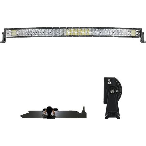 Barra de luz, doble fila, haz combinado, grado de protección IP68. (1/2)