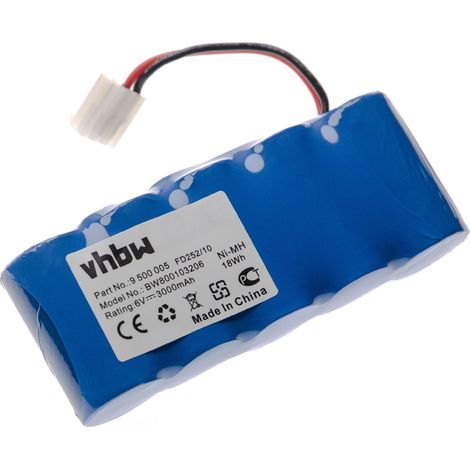vhbw 1x Akku kompatibel mit Bosch Roll-Lift K10, K12 Rollladenantrieb Torantrieb Drehtorantrieb Garagentorantrieb (3000 mAh, 6 V, NiMH) (1/2)