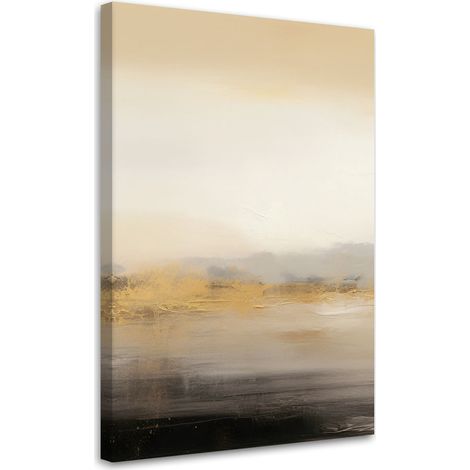 Tableau déco Texture abstraite Lofts Beige 60x90 (1/5)