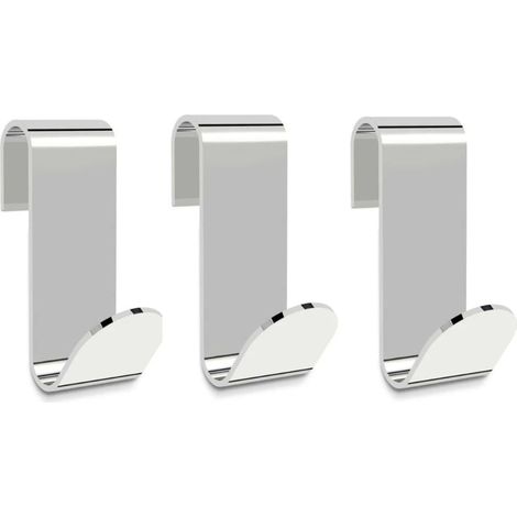 BELTRAN 00891 Percha Para Mampara 3 Unidades Cromo - ref: 064-00891