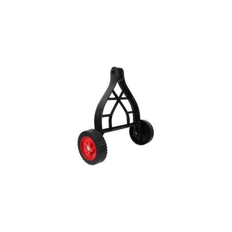 Roue motrice pour tondeuses à gazon, roue de support réglable pour débroussailleuses et coupe-bordures, accessoires de coupe légers et précis, compatible avec les outils à tige droite, construction ro (1/5)