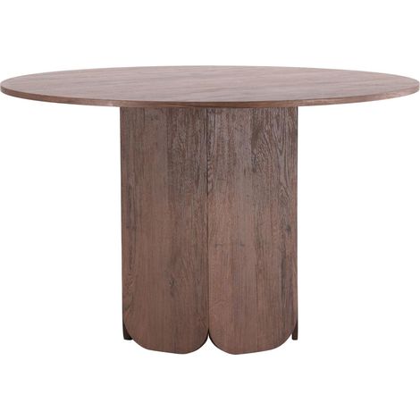 Tekla table de salle à manger Ø120 cm moka. (1/5)