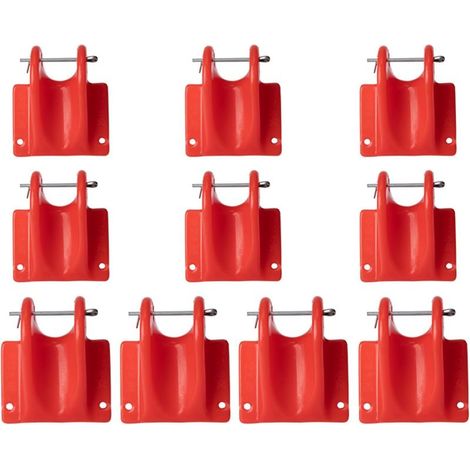 Lot de 10 manchons de protection anti-chute pour corde d'escalade (1/5)