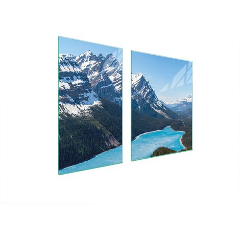 Plateau en verre et planche à découper 100x52 (1/5)