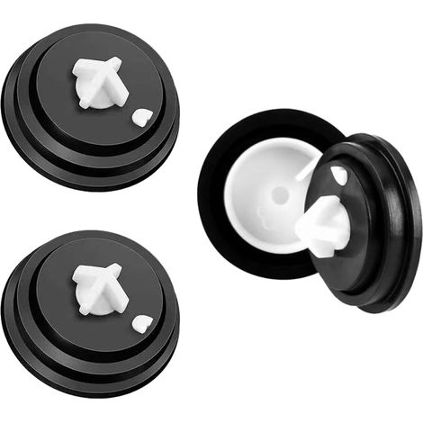 4 x Washers for Toilet Flushing Membrane, Toilet Flush Membrane, Toilet Flush Float, for the Maintenance of Toilet Flushes, Toilet Float (1/5)