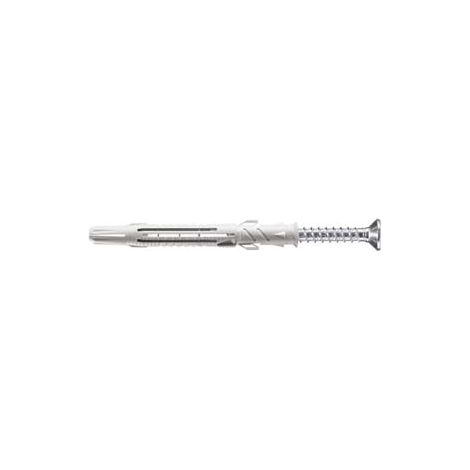 Tassello in Elematic Nylon Prolungato con Vite Pz Ts T88 V Ø 8 mm Cod 59305