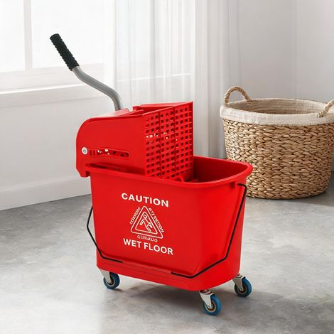 Accessoire de nettoyage rouge en PP 60 x 27 x 70,5 cm (1/5)