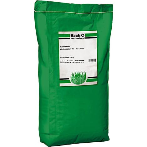 HACK PROFI Wintersaatgut Mix RSM 3.2 10 kg Tetraploid Saatgut Winterzeit Vital