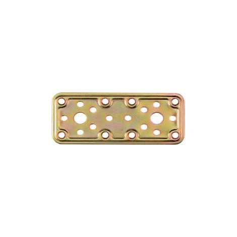 PIASTRA DI GIUNZIONE PESANTE DRITTA LARGHEZZA MM.50 ART.770- - mm.200x50 - spessore mm.2,2 - 25 pezzi ALDEGHI