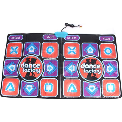 Tapis de danse double pour améliorer la coordination, le fitness et le divertissement. Tapis de danse électronique pour TV et ordinateur. (1/5)