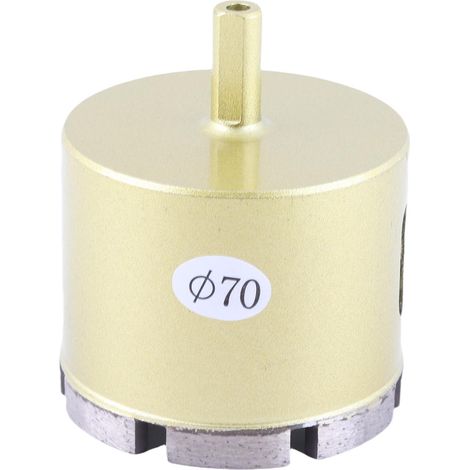 [JAMAIS UTILISÉ]Foret cloche à marbre de 70 mm pour carrelage, béton, mur et verre - Accessoire pour outils à main (1/5)