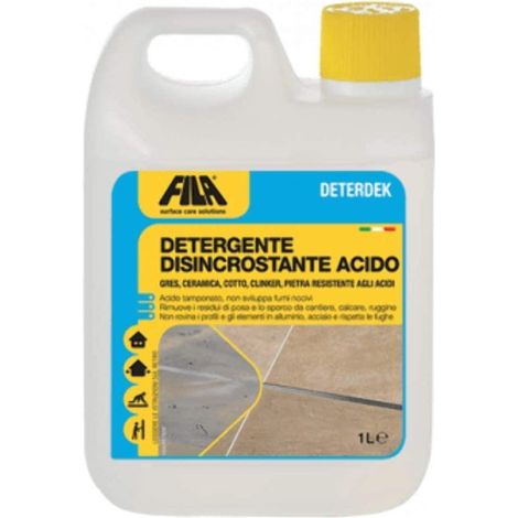 FILA 60400012A DETERDEK Desincrustante Ácido 1 litro