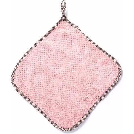 Chiffon De Cuisine - Microfibre En Velours De Corail - Pour Essuyage De Cuisine Salle De Bain Et Vitres - 27,5 X 25 Cm - 1 Pièce (1/5)