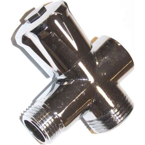 Rubinetto carico lavatrice a 3 vie 1/2" - 1/2" - 3/4"