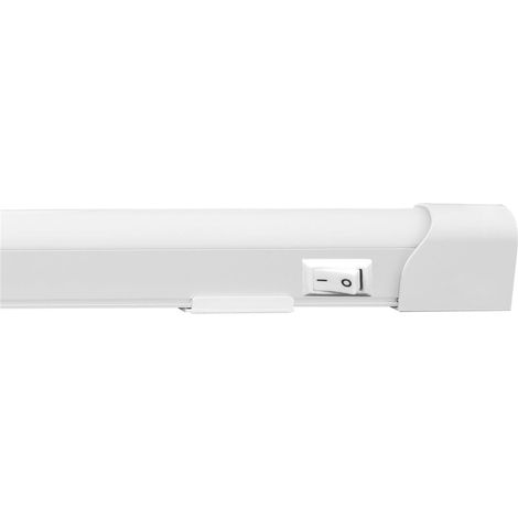 Striscia LED con interruttore t8 matel 20w 120cm freddo