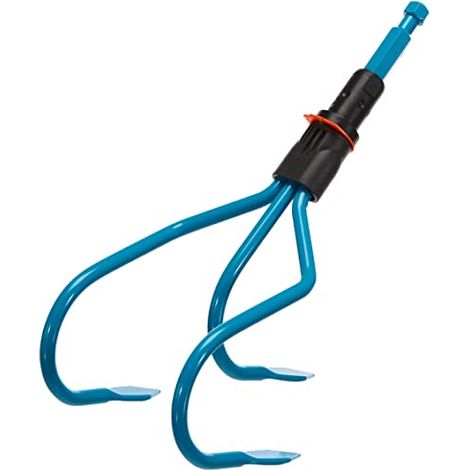 Gardena Coltivatore combisystem: Accessorio per dissodare e arieggiare il terreno, larghezza di 10 cm, per terreni leggeri e medi (3135-20) (1/4)