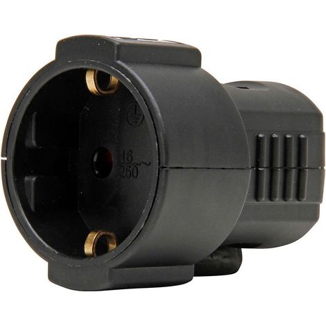 Base Aérienne 16A 250 V 3x1,5mm² IP20 Noir