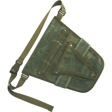 Ceinture à outils de jardinage pratique, avec plusieurs poches pour outils de jardinage en plein air pour femmes et hommes - vert (1/5)